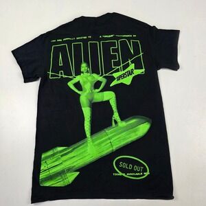 Beyonce Renaissance World Tour Alien Superstar Graphic T Shirt Black